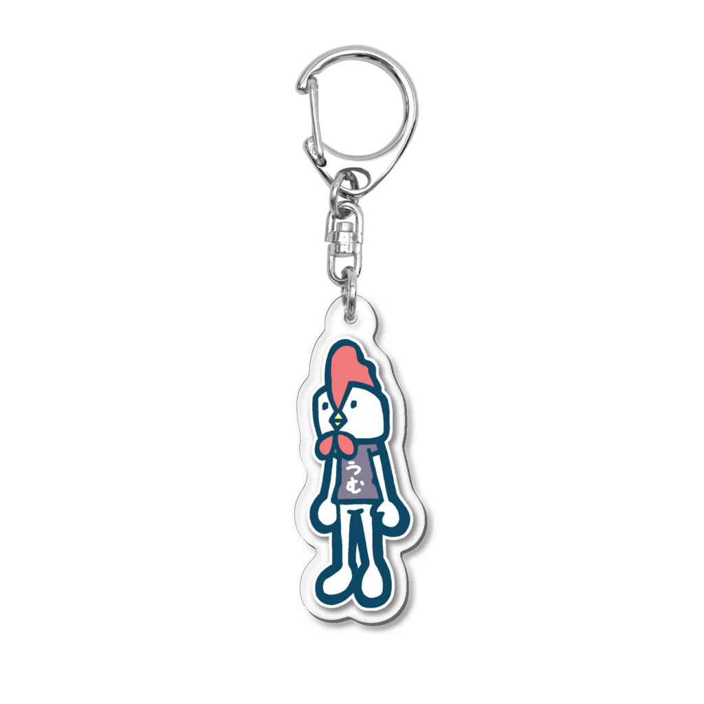 pipippuのにわとりぃ Acrylic Key Chain