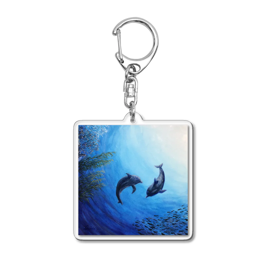 浅野なつき グッズshopの戯れ Acrylic Key Chain