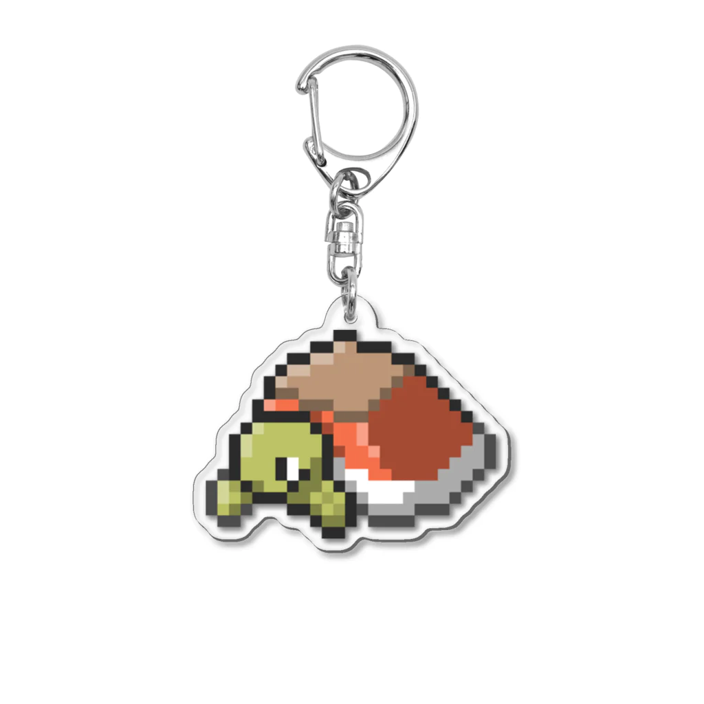 カジテツ玉子のコタートル（ドット絵）アクリルキーホルダー Acrylic Key Chain