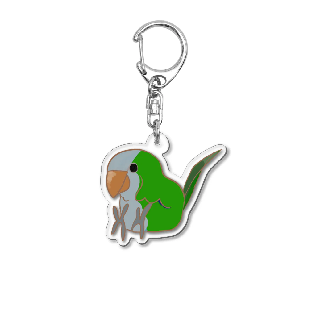 オキナちゃん家のオキナインコ ノーマル  Acrylic Key Chain