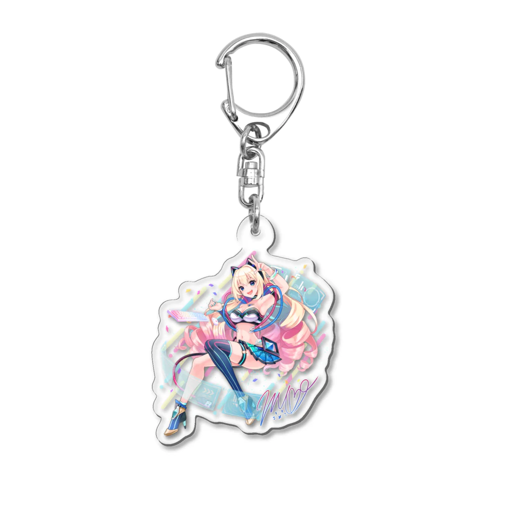 レティシア@個人Vの新衣装アクリルキーホルダー Acrylic Key Chain