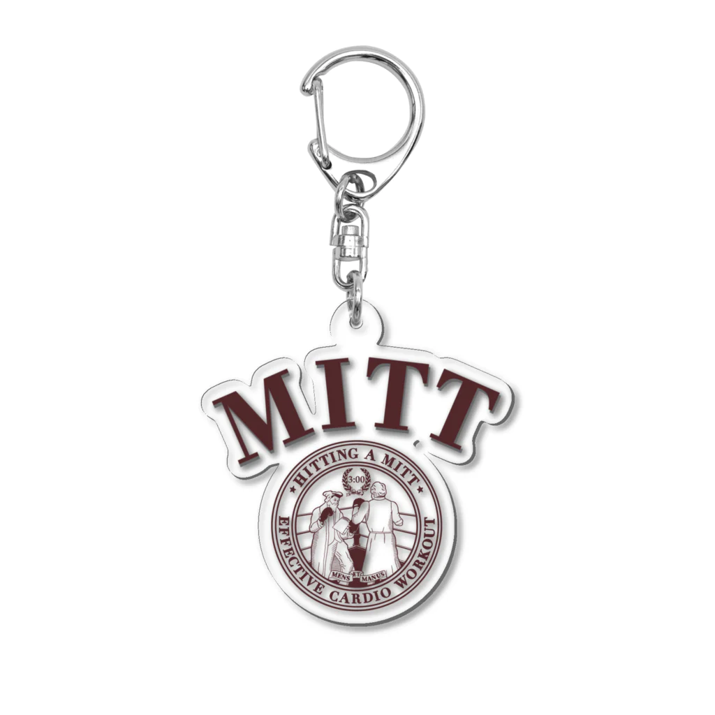 コノデザインのMITT カレッジロゴ Acrylic Key Chain