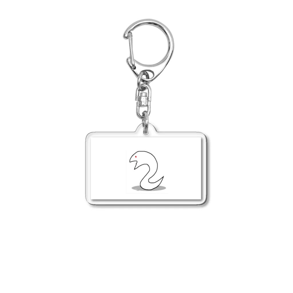 麦わら帽子棒人間のハブ君単体Tシャツ Acrylic Key Chain