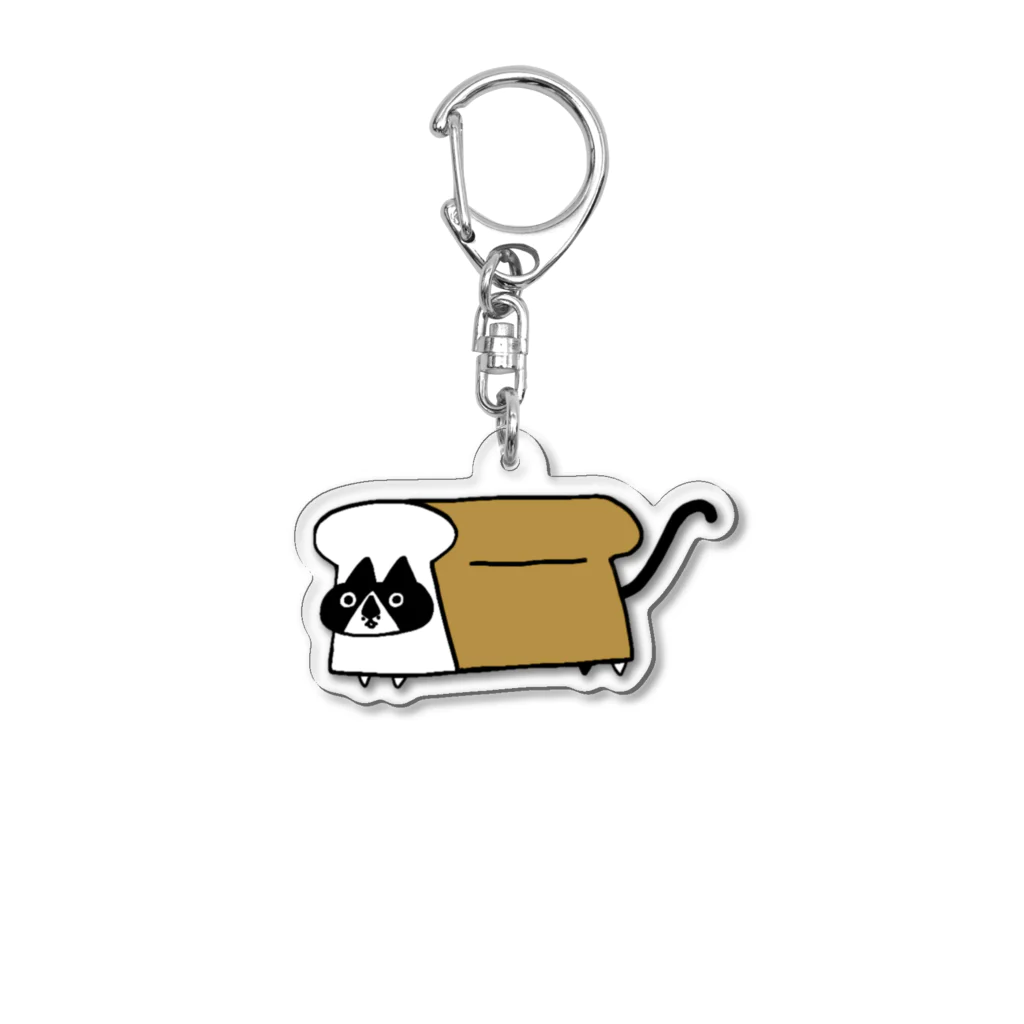 猫かわいいねのぱんこあら (文字無し) Acrylic Key Chain