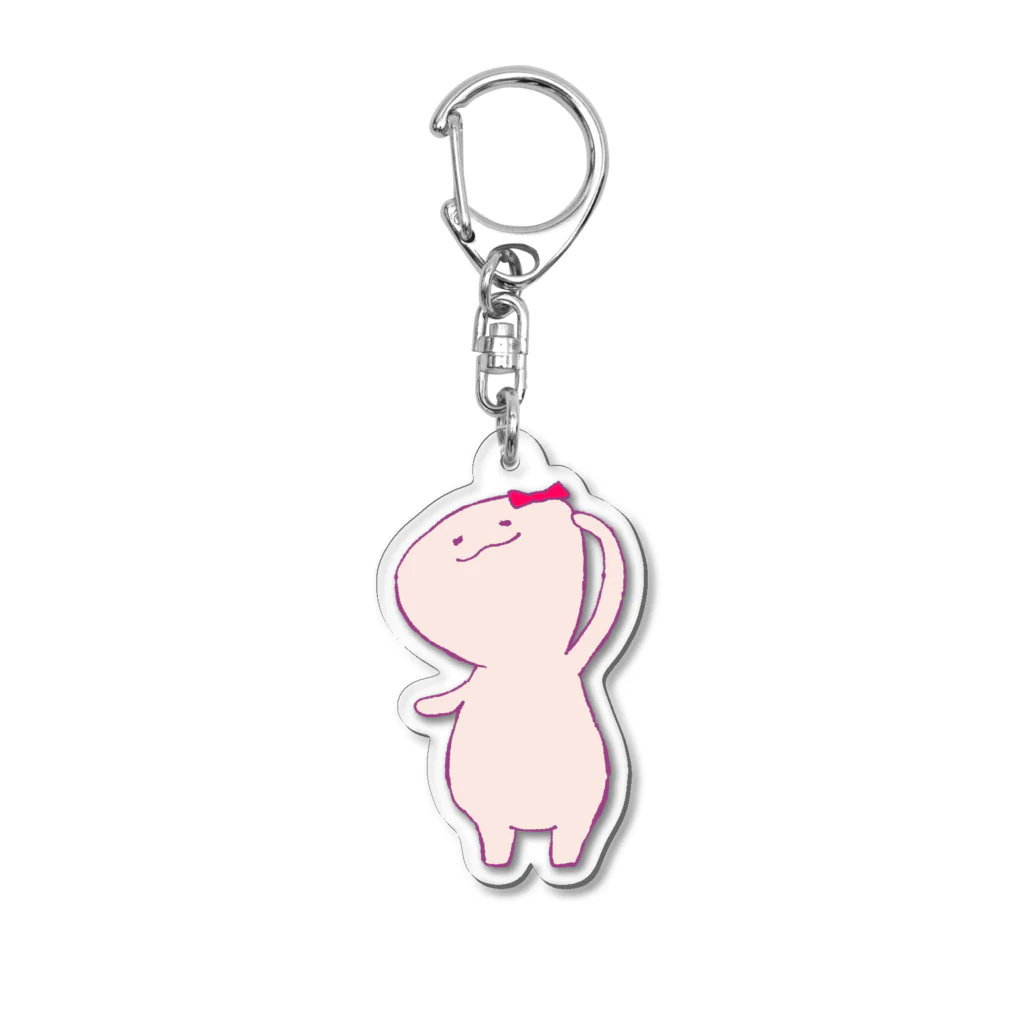 chimpotty shopのゆるゆるゆるっこ Acrylic Key Chain