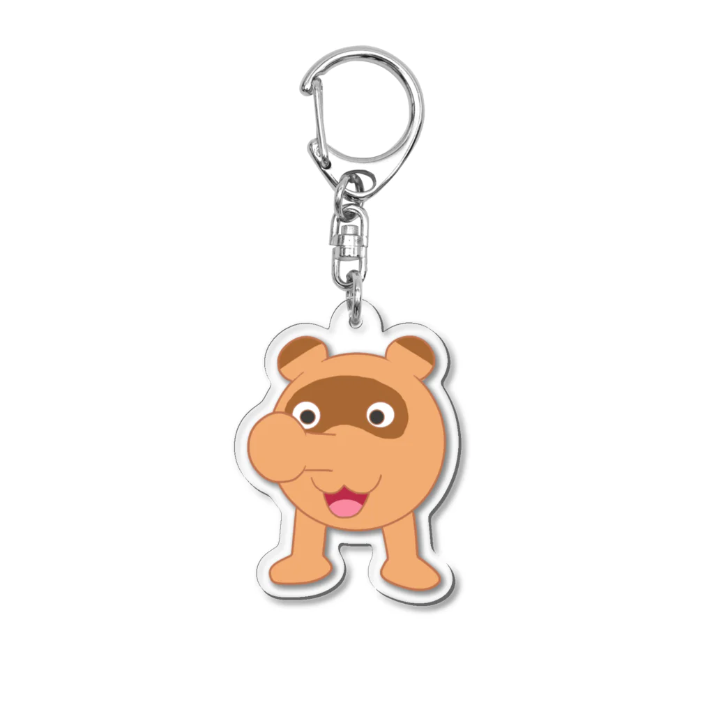 chimpotty shopのタヌポッティ Acrylic Key Chain