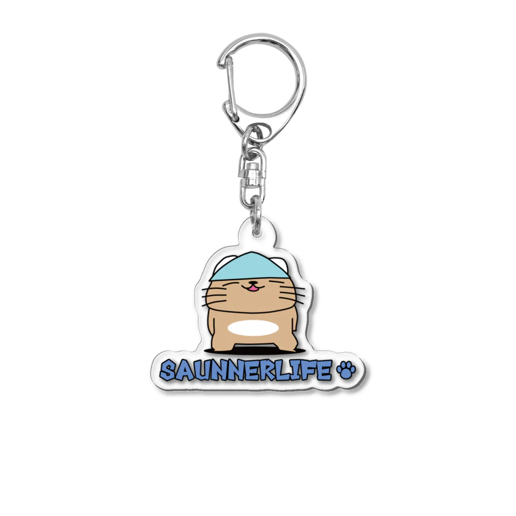 SAUNNERLIFE公式オンラインショップのさうにゃにゃん Acrylic Key Chain