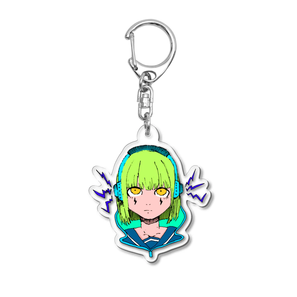 BANKATSUのでんきタイプ Acrylic Key Chain