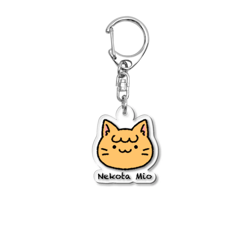 せきれいのみお の かお (名前付) Acrylic Key Chain