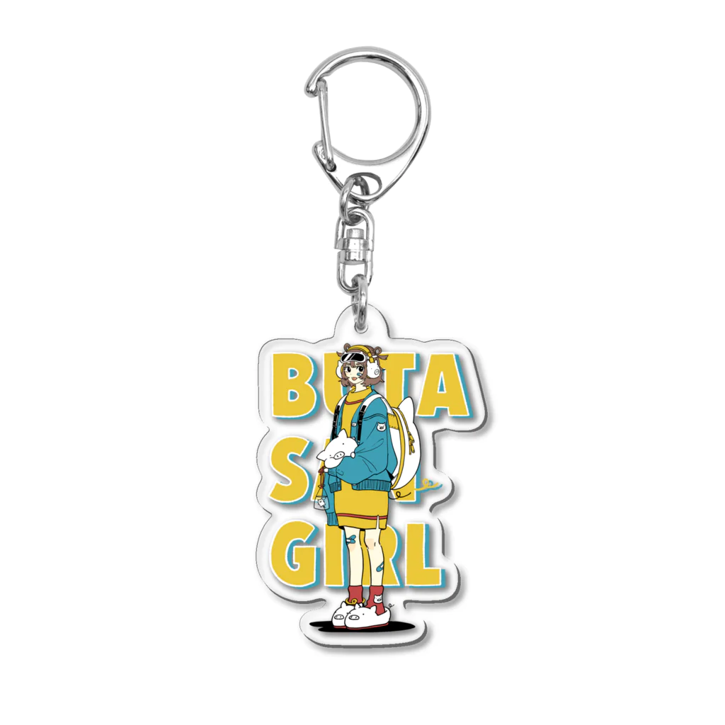 coalowl(コールアウル)のBUTASAN GIRL Acrylic Key Chain