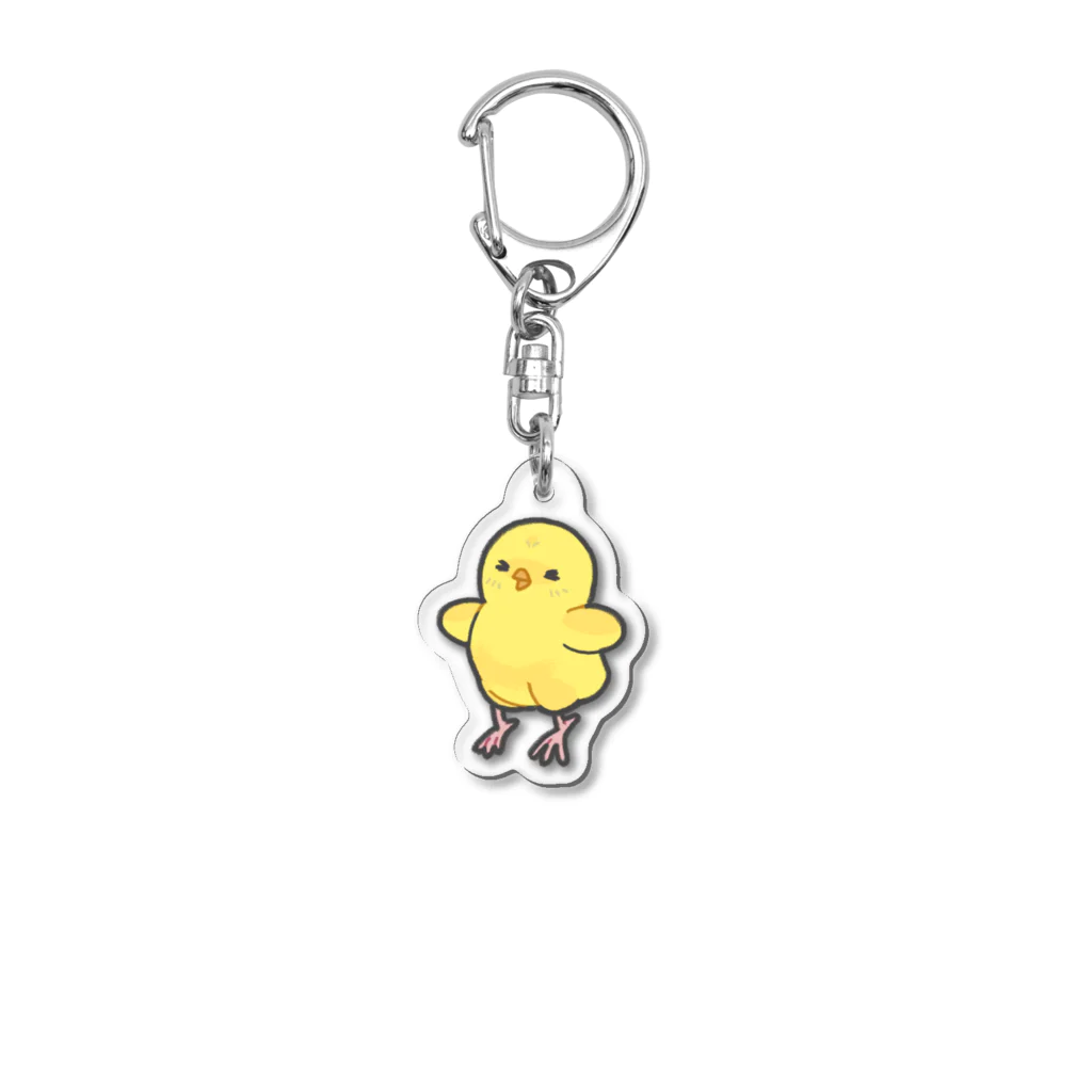 Maeken Gamesのひよこ Acrylic Key Chain