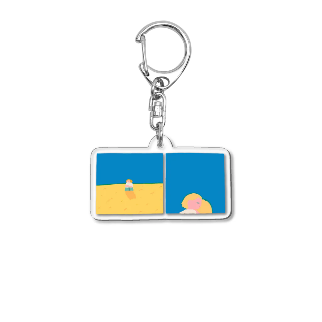 ウクライナ支援　有志チャリティーグッズ販売中のMinami Kitabayashi 4 Acrylic Key Chain