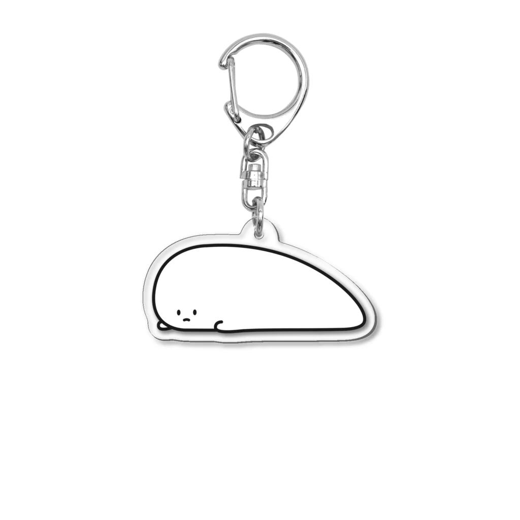 しらこぽんのお店のしらこぽんのアクキー Acrylic Key Chain