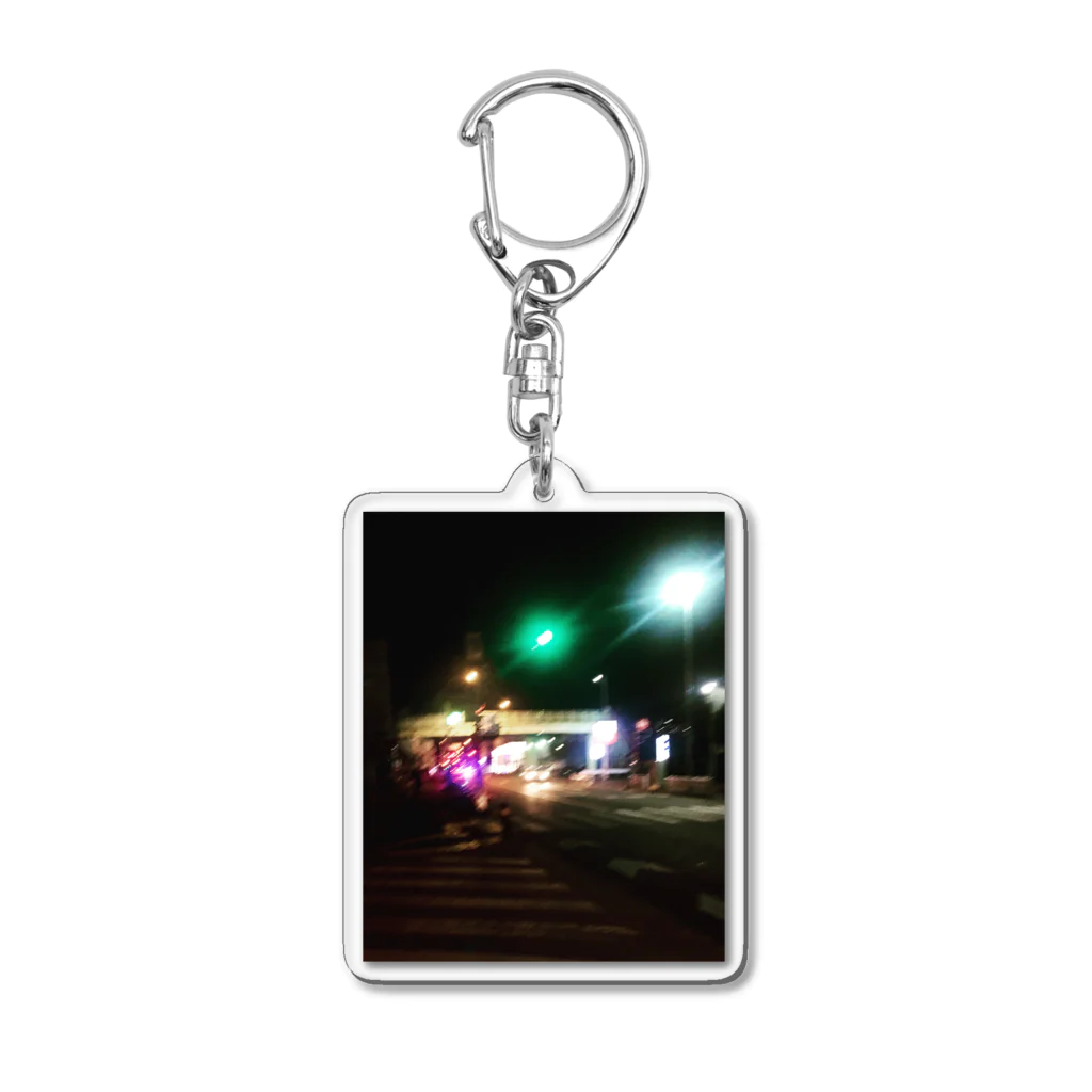 YUKATAの部屋のネオン Acrylic Key Chain