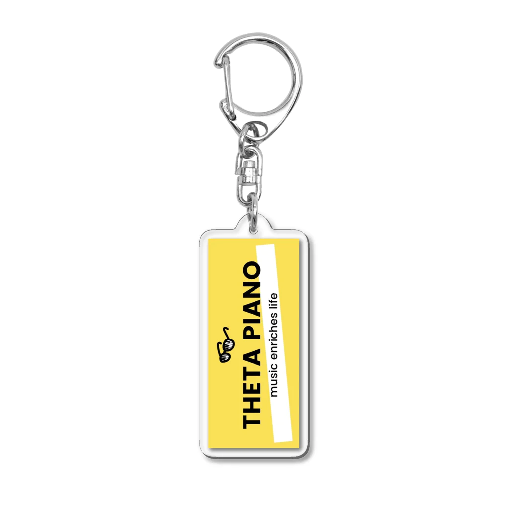 シータピアノのオフィシャルグッズショップのシータピアノオリジナルロゴキーホルダー Acrylic Key Chain