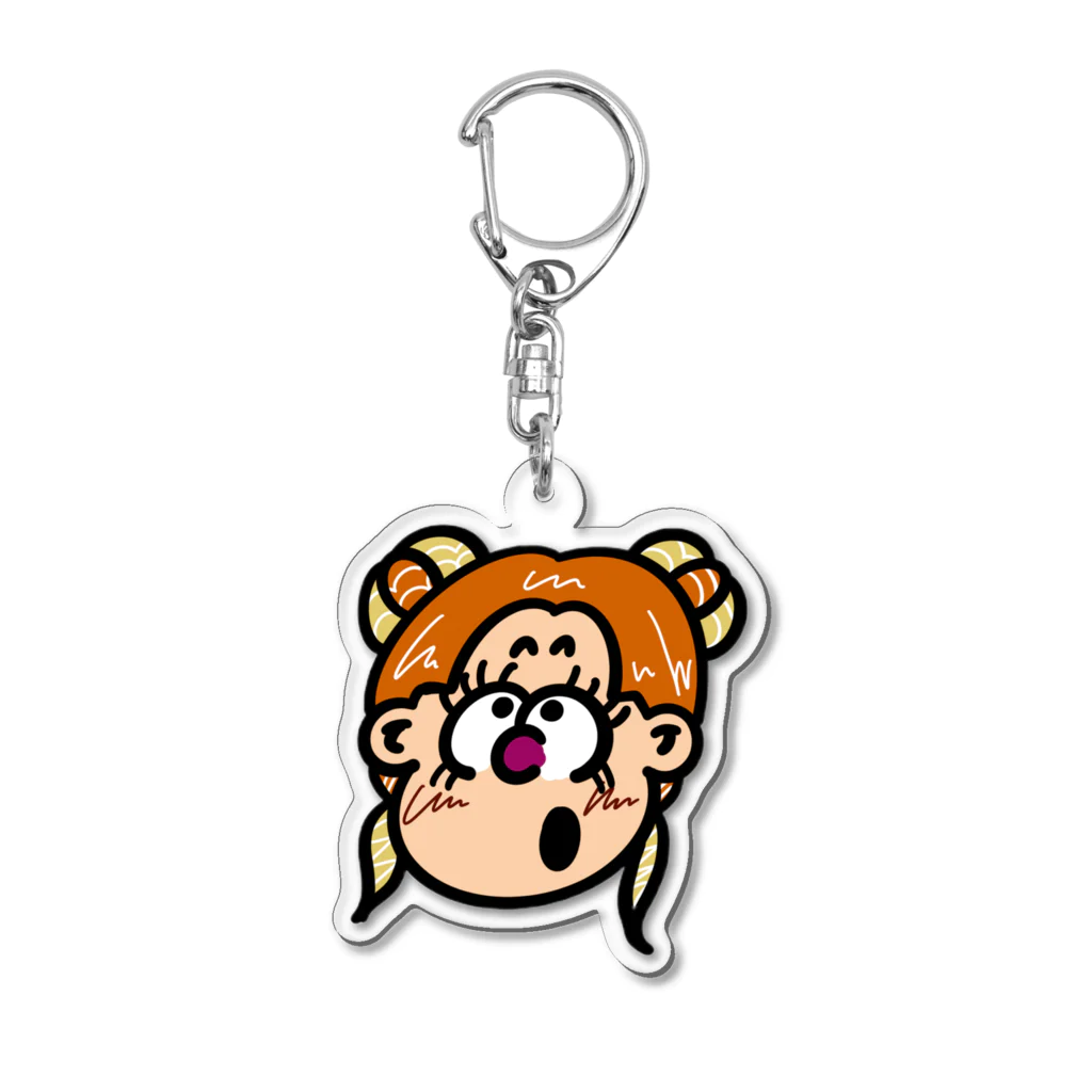 nicosoraのぽかーん3 Acrylic Key Chain