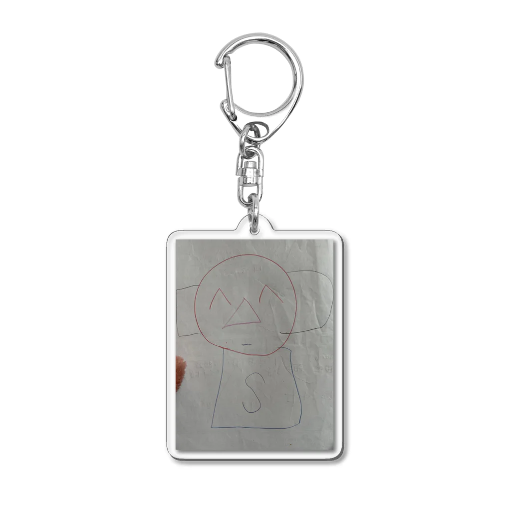 ksmoonのsnowman Acrylic Key Chain