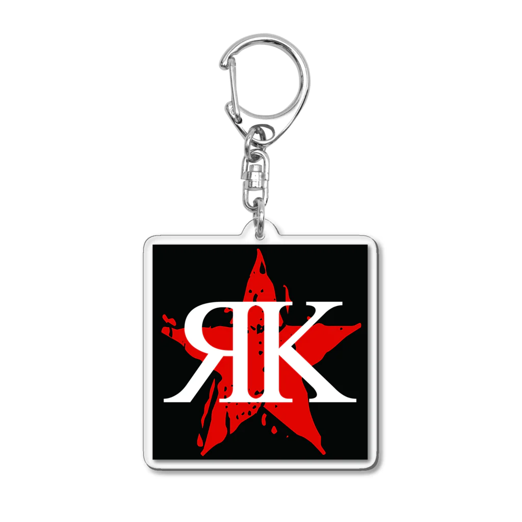 SHOP 六のROCKKEN_ロゴキーホルダー02 Acrylic Key Chain