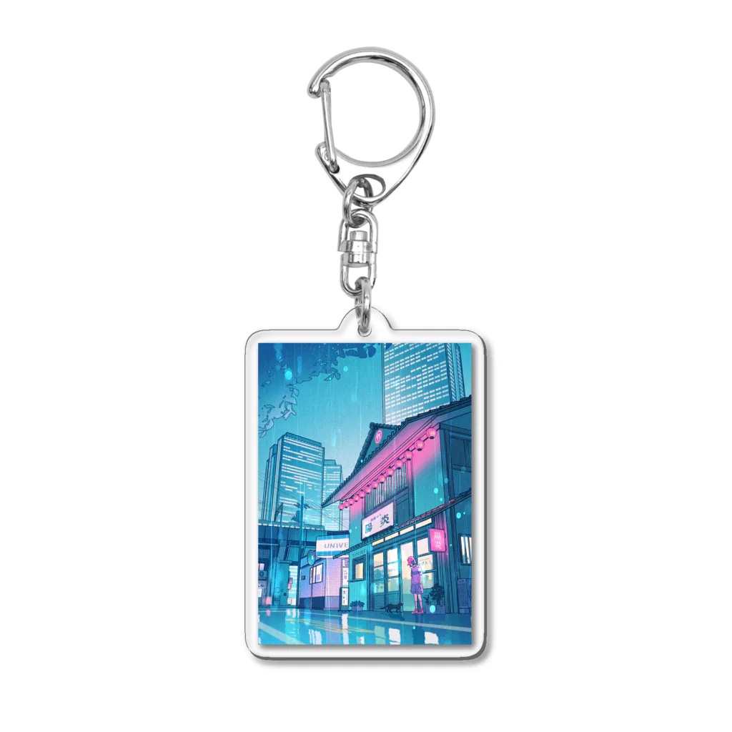 waccaのカゲロウ Acrylic Key Chain