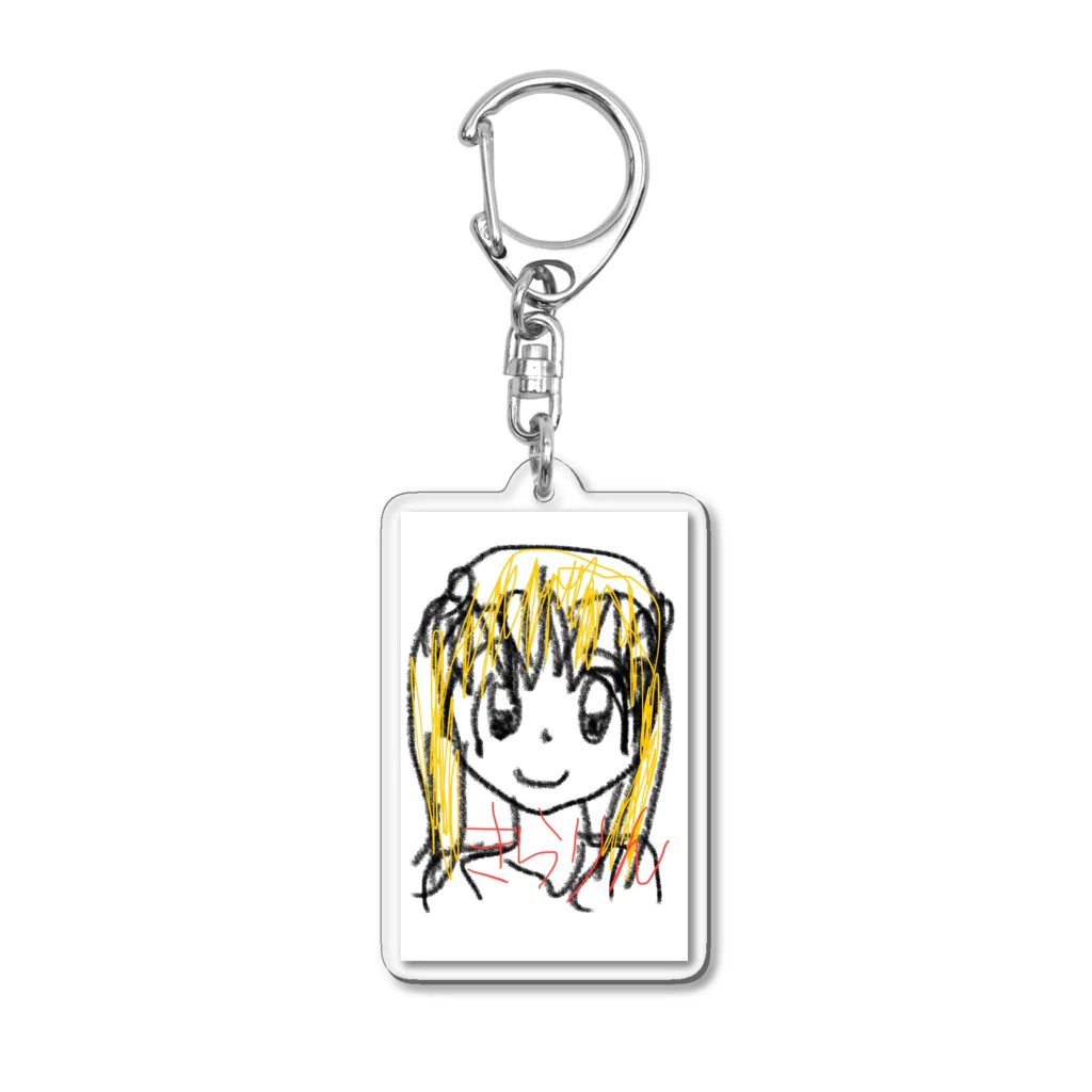 りんか(きらりん) 宮田担 ❤ご主人様☆夜空☆のきらりんグッズ Acrylic Key Chain