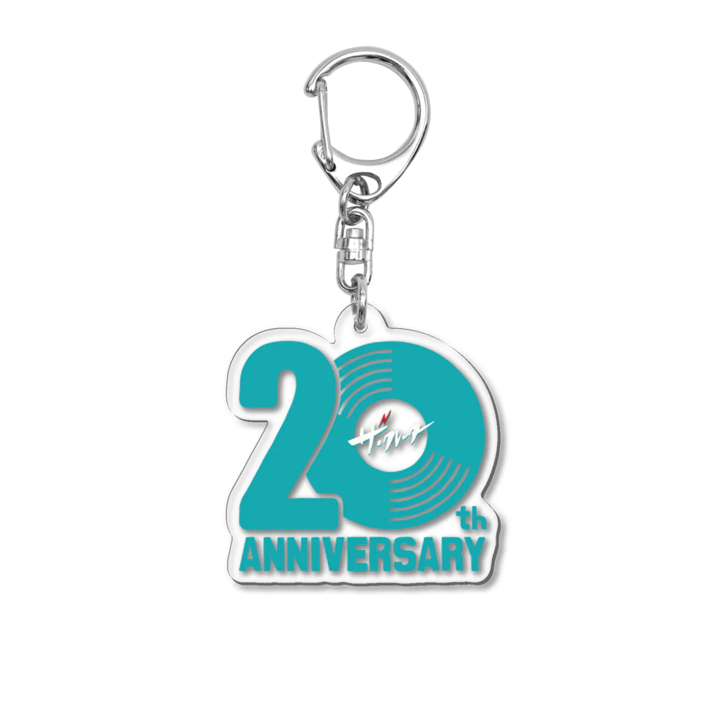 ザ・クレーター オフィシャルグッズの20thロゴ アクリルキーホルダー Acrylic Key Chain