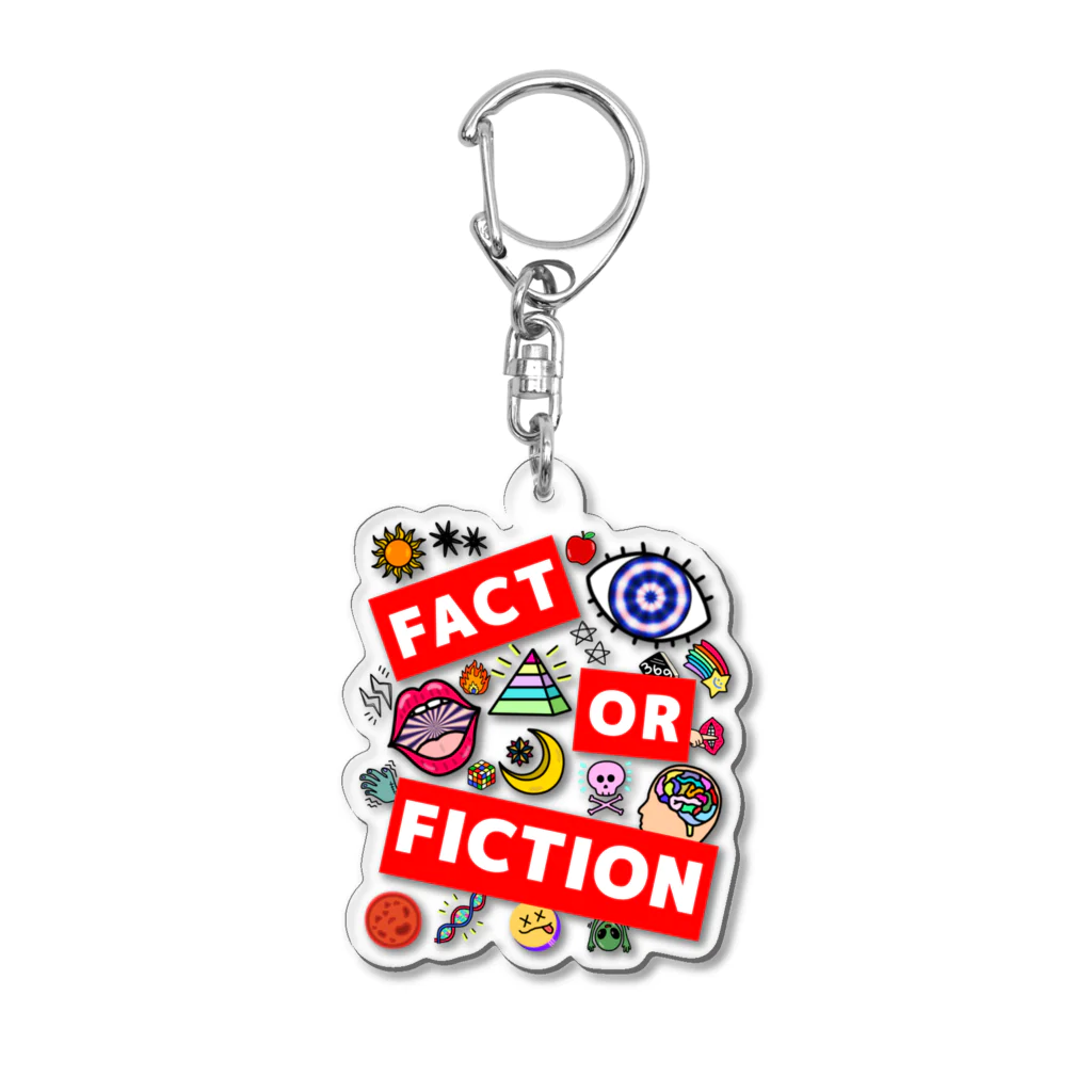 🌈KANAE🌈のFACT OR FICTION Acrylic Key Chain