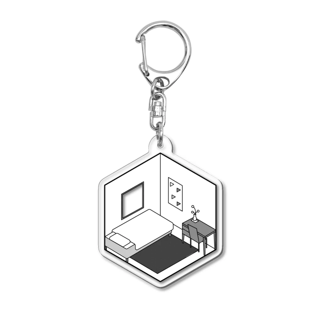 bunのLIFE-02 Acrylic Key Chain