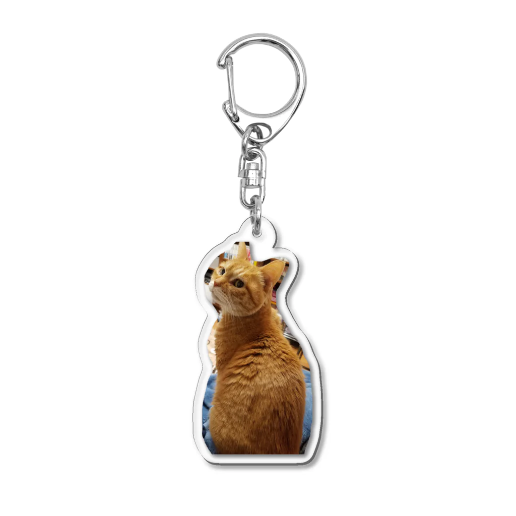 ねこネコ家族のこまめ(A) Acrylic Key Chain