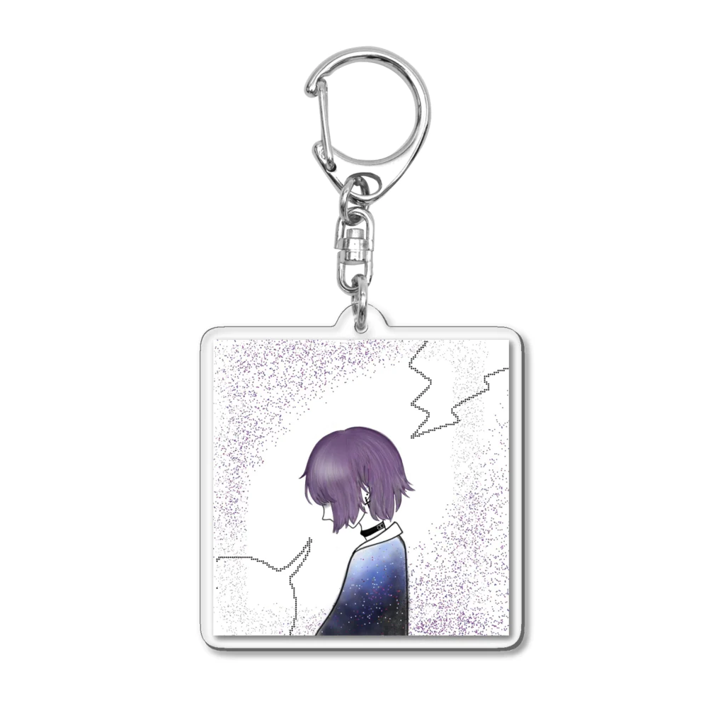 陰キャの神のゆりさんに認知されるぐっず Acrylic Key Chain