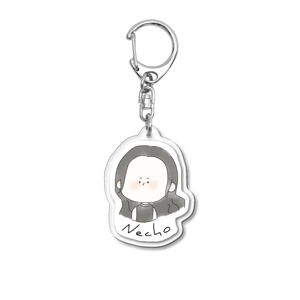 NechoのNecho Acrylic Key Chain