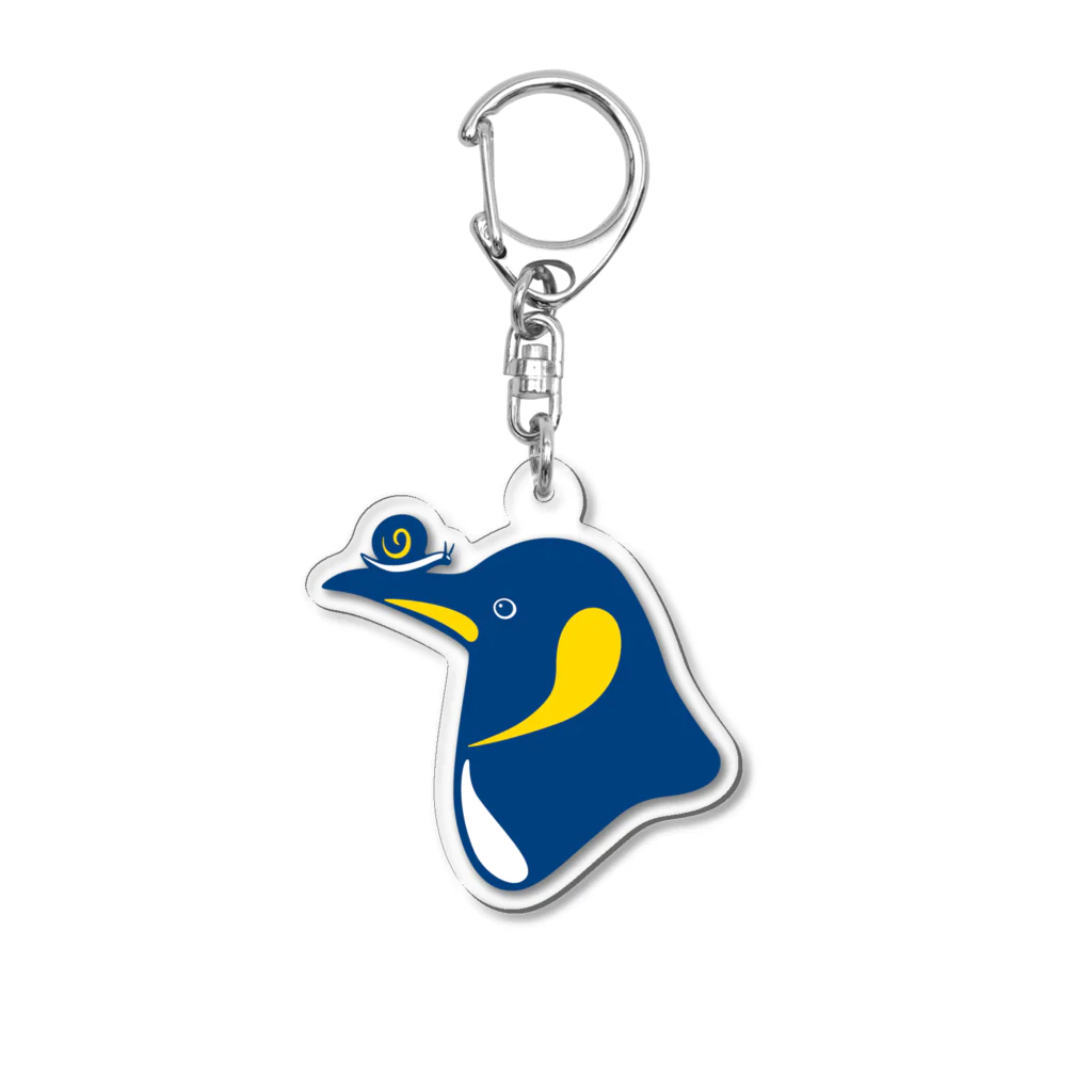 kocoon（コクーン）のカタツムリとペンギン（現在販売停止中） Acrylic Key Chain