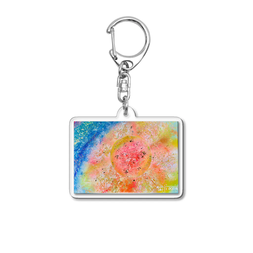 小さな宇宙工房おっちーの虹彩～Sun～ Acrylic Key Chain