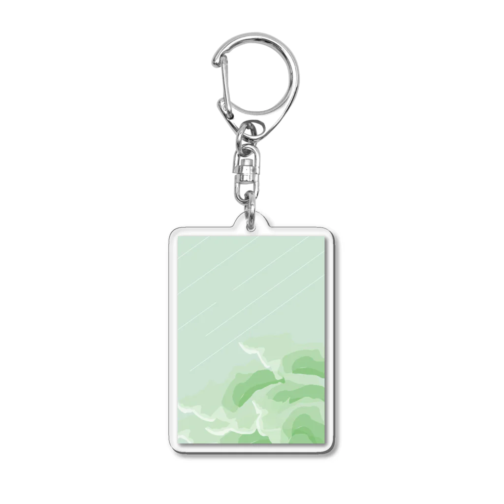 manimaniの青梅雨 Acrylic Key Chain