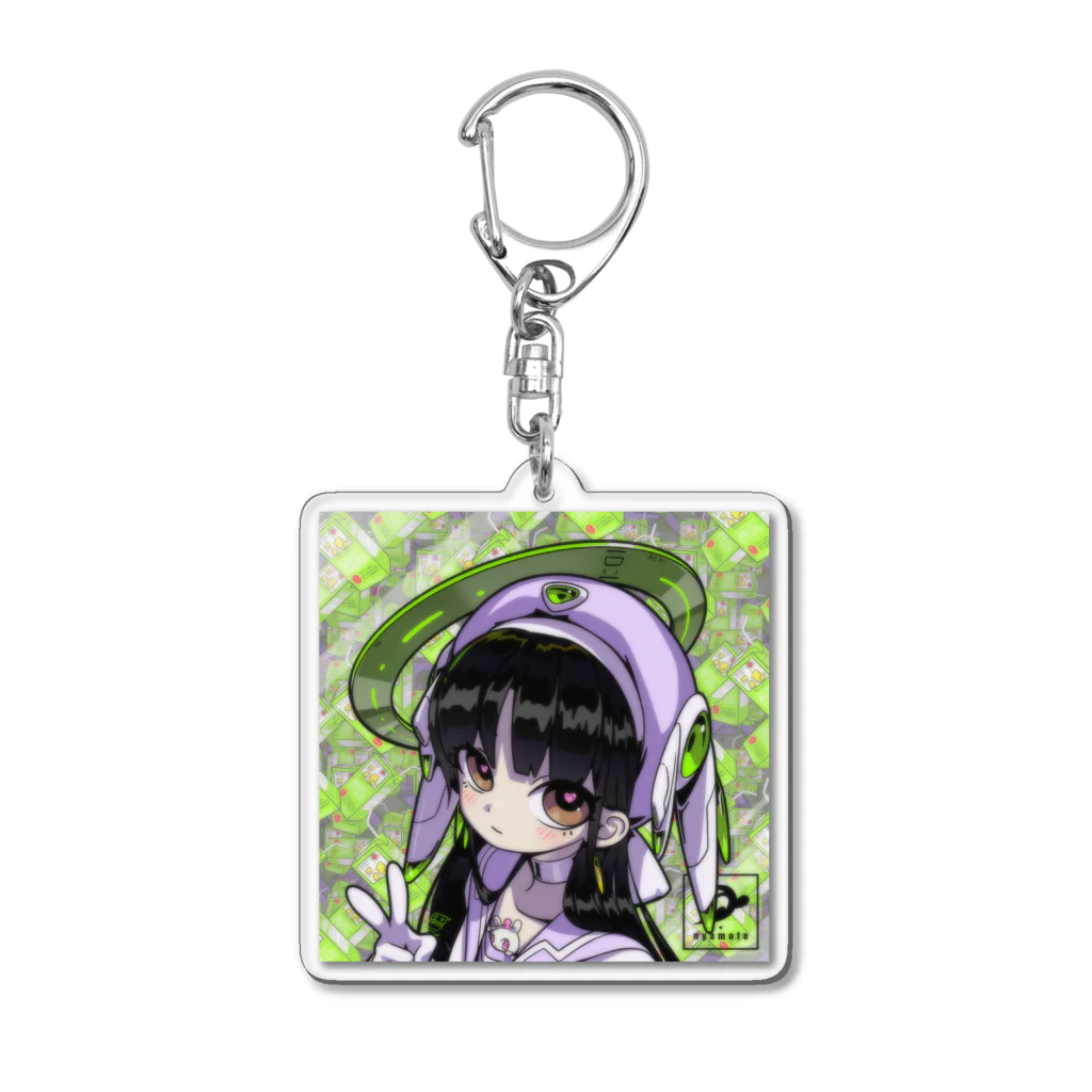 にゃもふぇのALNWD22 (豆乳ver.) Acrylic Key Chain