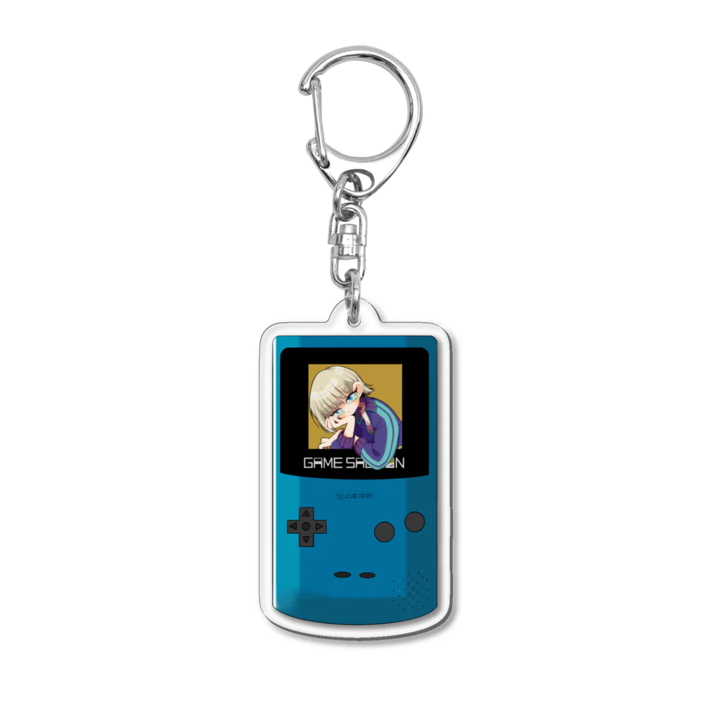 Miroku 👾 ゲムサル 👾のGBC風 ゲムサルイメージキャラクター Acrylic Key Chain