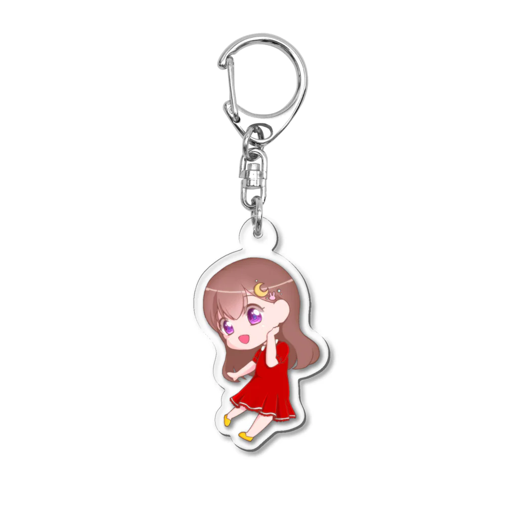 月野むん🌙の月野組チビむん Acrylic Key Chain