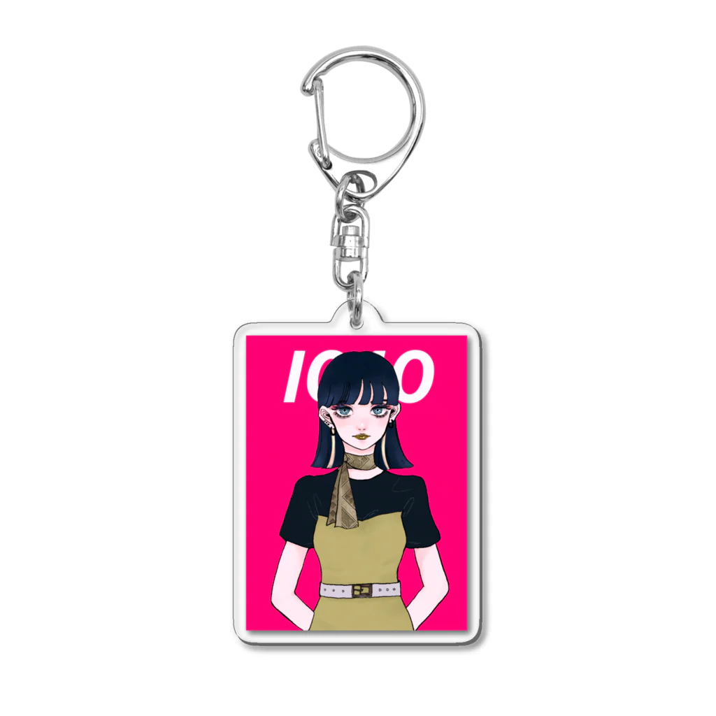 バブル の ショップのお洒落ちゃん Acrylic Key Chain