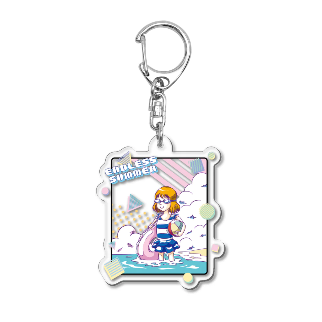 アイカワケイmartのENDLESS SUMMER （女の子） Acrylic Key Chain