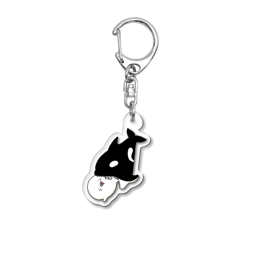 あざらしのパクッとざらし　3 Acrylic Key Chain