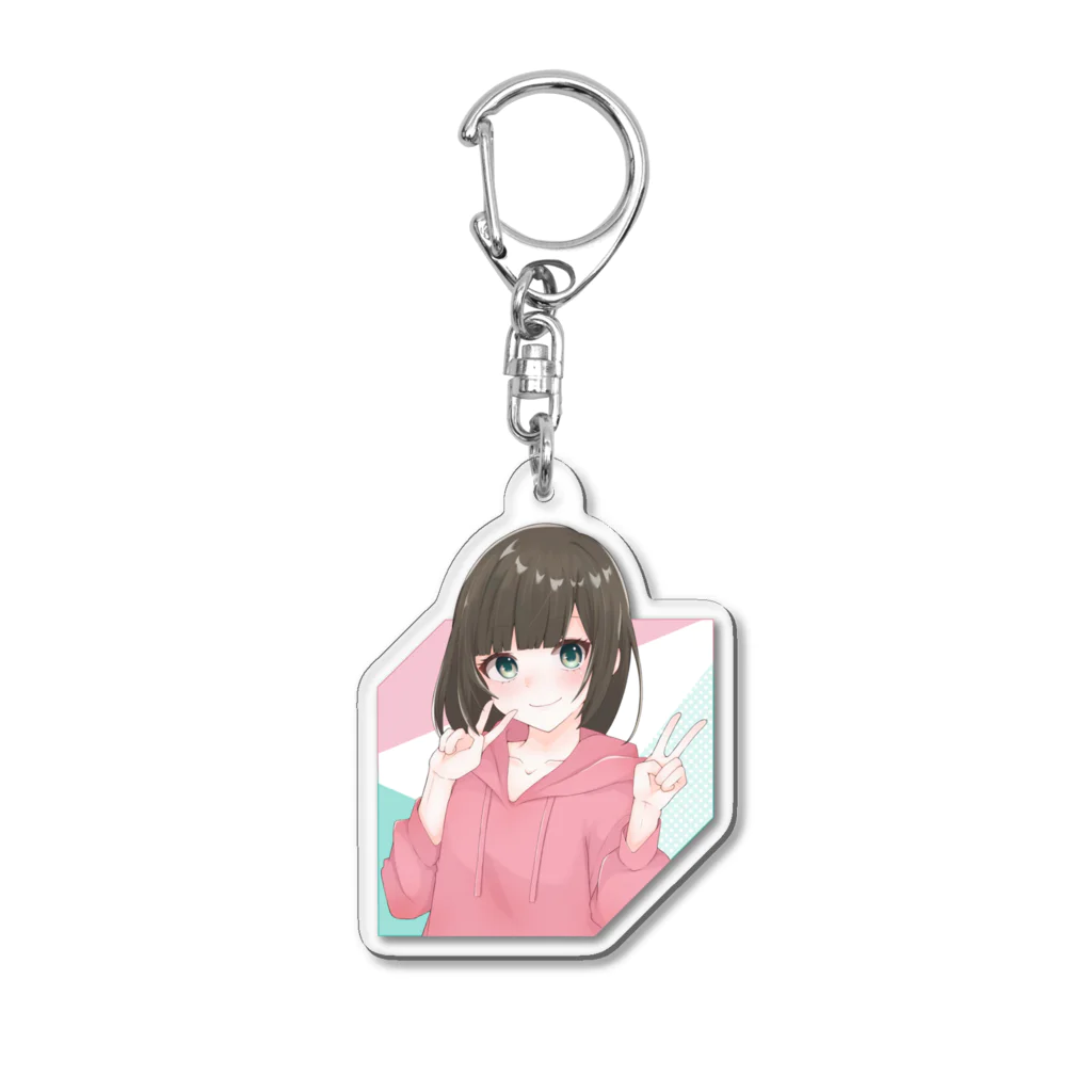 ミントのWピース Acrylic Key Chain