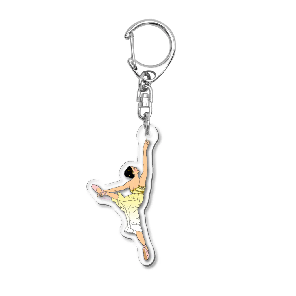 AutumnChild　のジュリエット（バレエ） Acrylic Key Chain