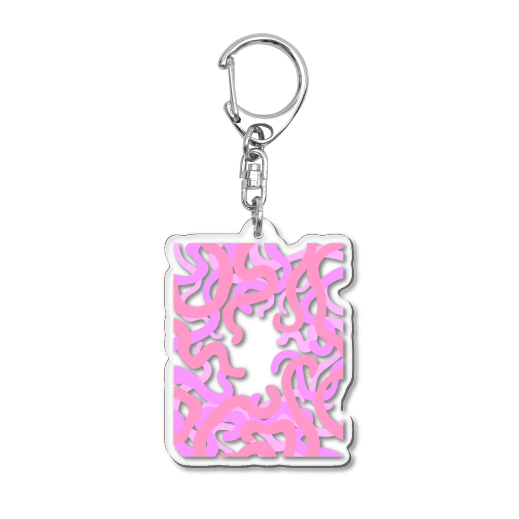 触手専門店あくた屋の触手！！！！ Acrylic Key Chain