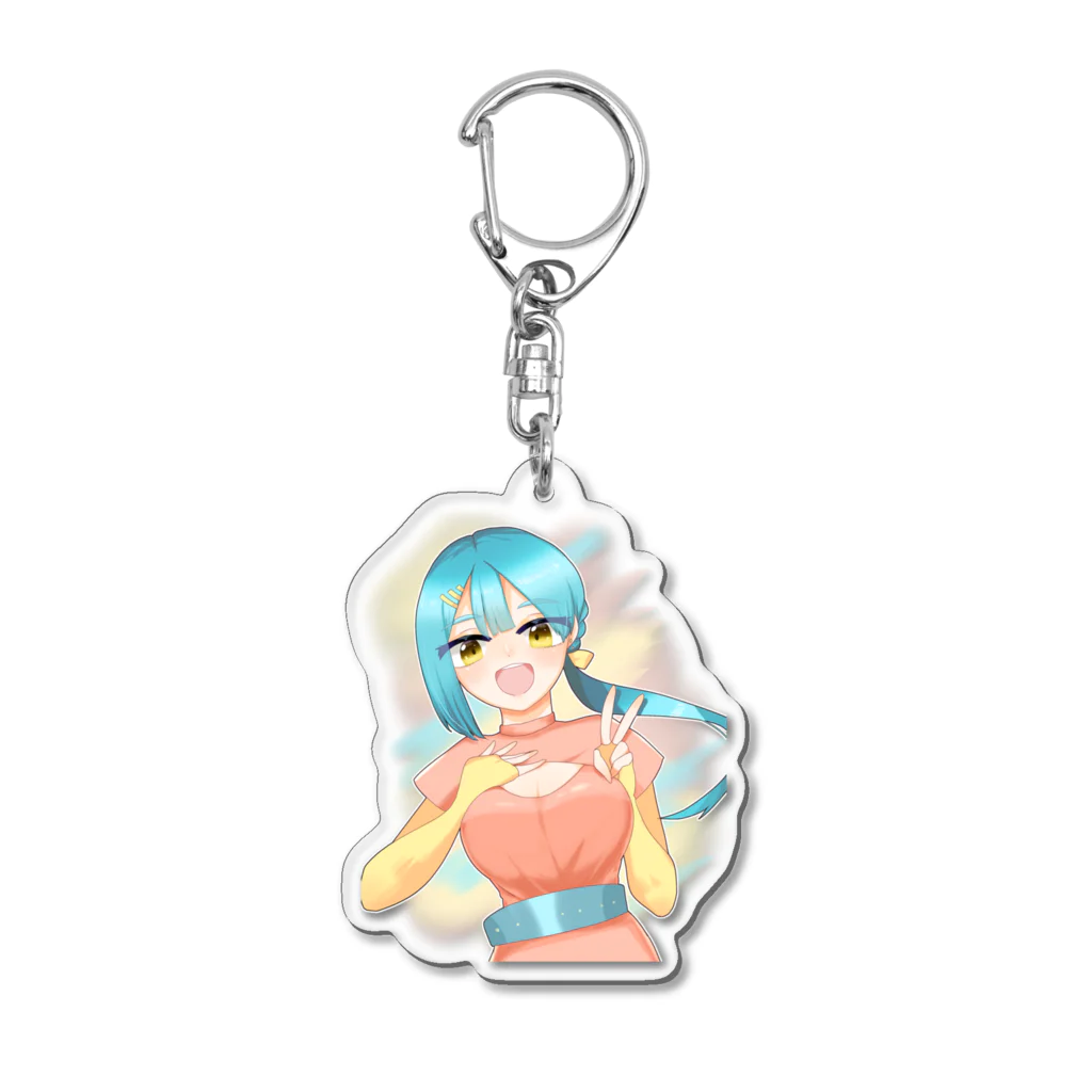 ゆうみさんの女の子 Acrylic Key Chain