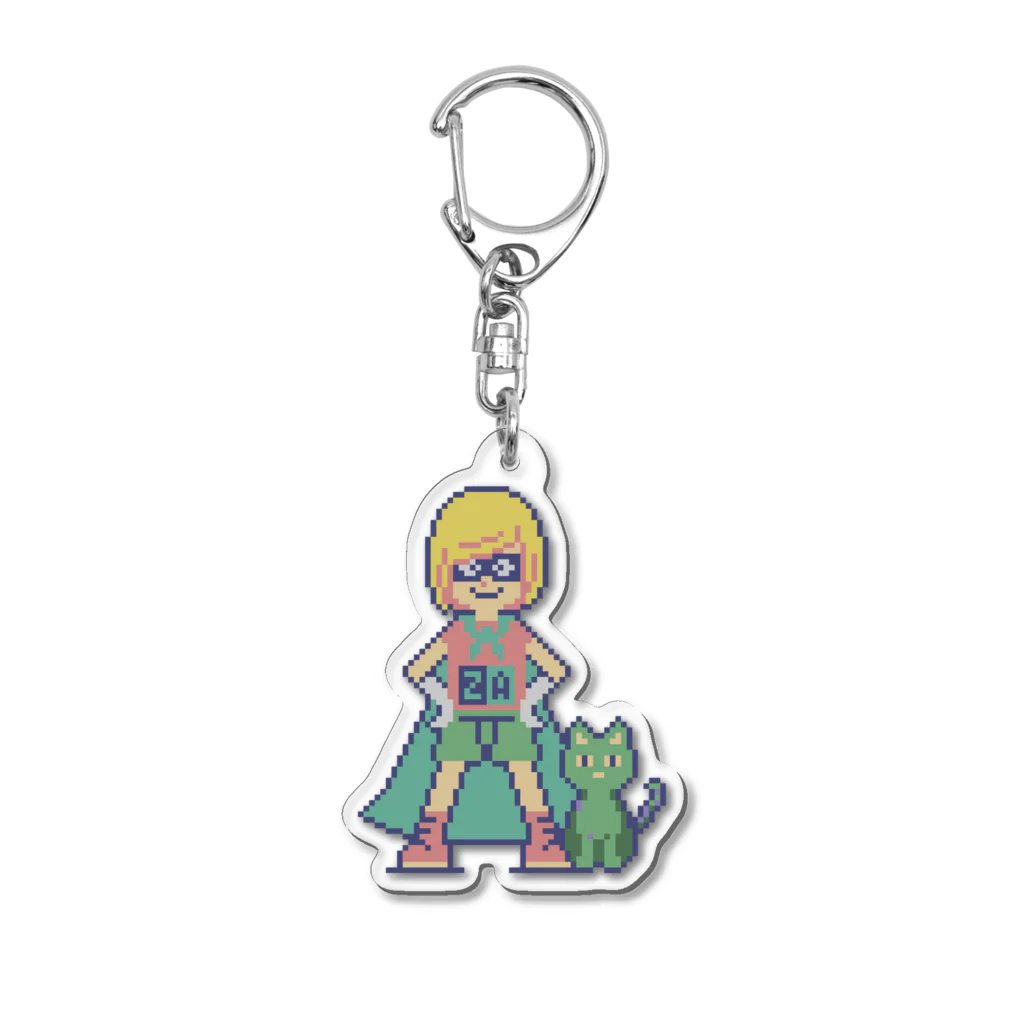 Piper FilthybongのZATTANA HERO YOWAMI Acrylic Key Chain