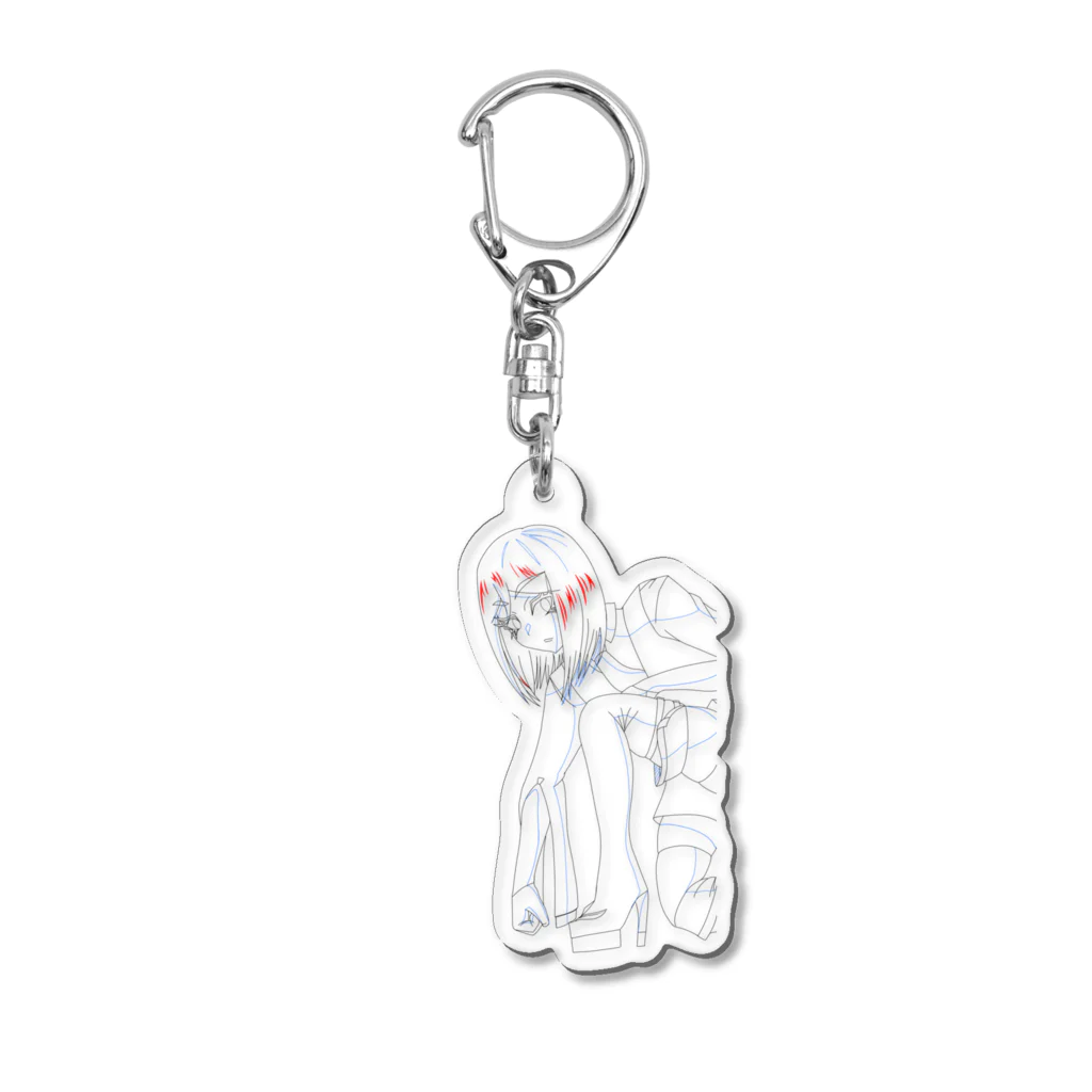 VQLOC                                                                                        (VtuberQuantumLivingOrganismConversat)の量子生命体Number13:ノラ ESMode Acrylic Key Chain