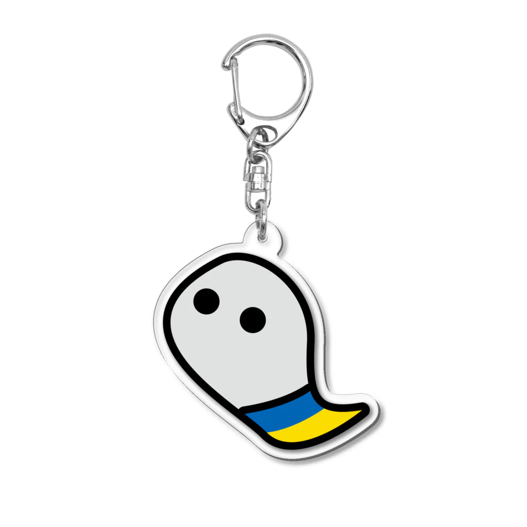 ヨープキャンが気になったのキエフの幽霊 Acrylic Key Chain