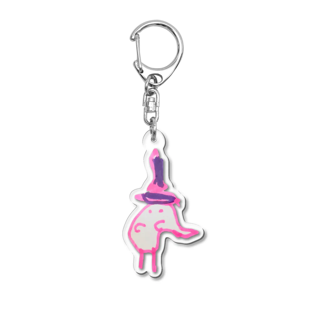 きどりほの大人のおばけ Acrylic Key Chain