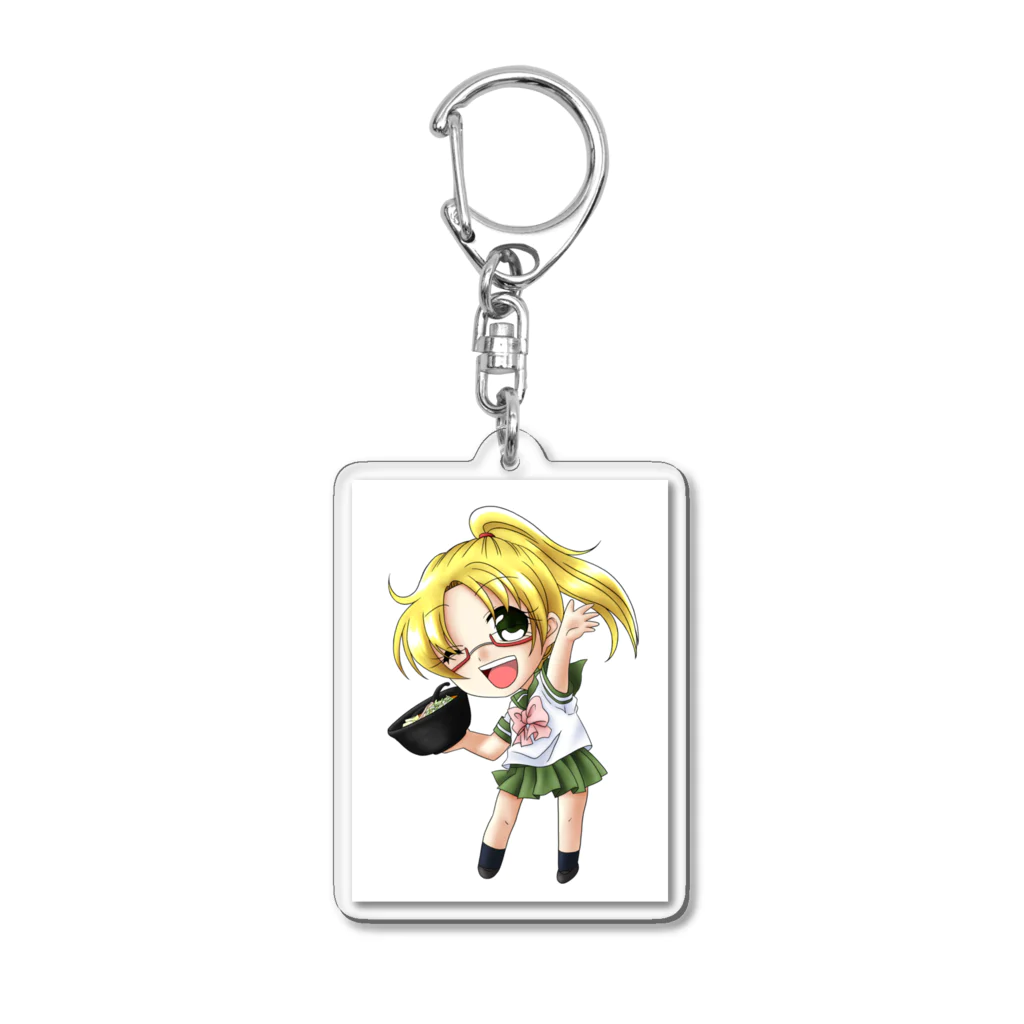 らーめんふくひさ！！公式ショップの福久 愛 Acrylic Key Chain