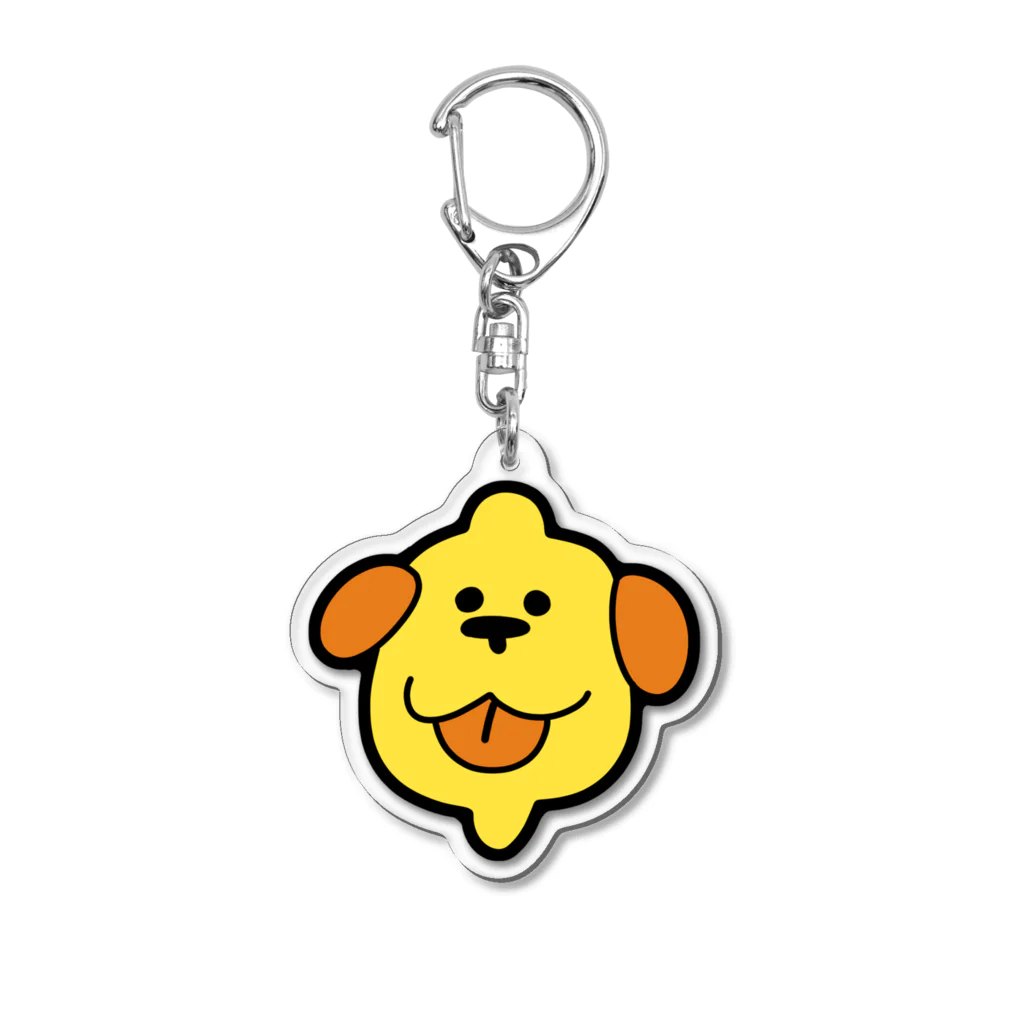 シャケべ〜みせのレモいぬチャーム Acrylic Key Chain