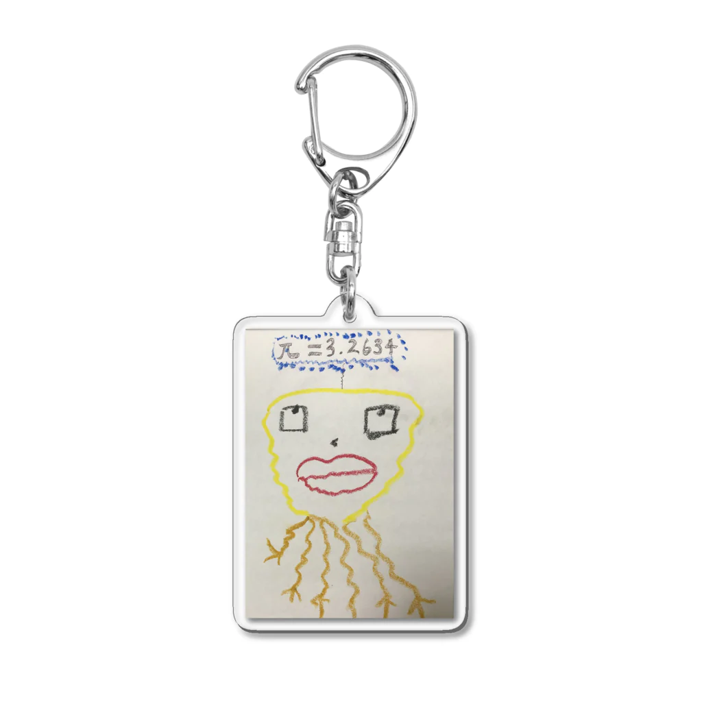 うちだシュンスケ(ソノシータ@)の冨岡 Acrylic Key Chain